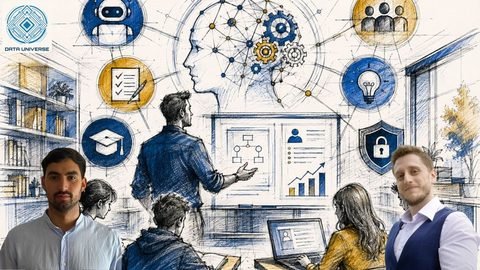 Generative AI & AI Agents for educators and trainers, portada del curso
