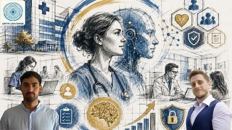 Generative AI & AI Agents Fundamentals for Healthcare, portada del curso