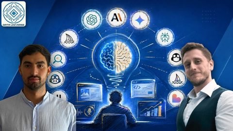 Generative AI for Beginners: Fundamentals, Tools & Prompts, portada del curso