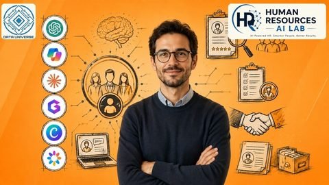 IA generativa para Recursos Humanos (HR), portada del curso